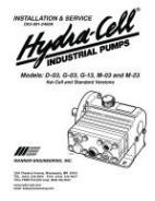 M03 coolant pump installation, operation and maintaince manual