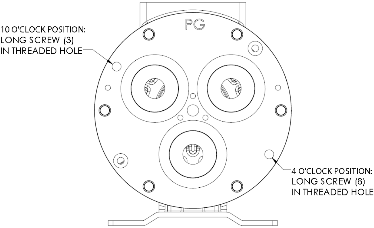 Model D10 Hydra-Cell Pro Pump Hydraulic End Service