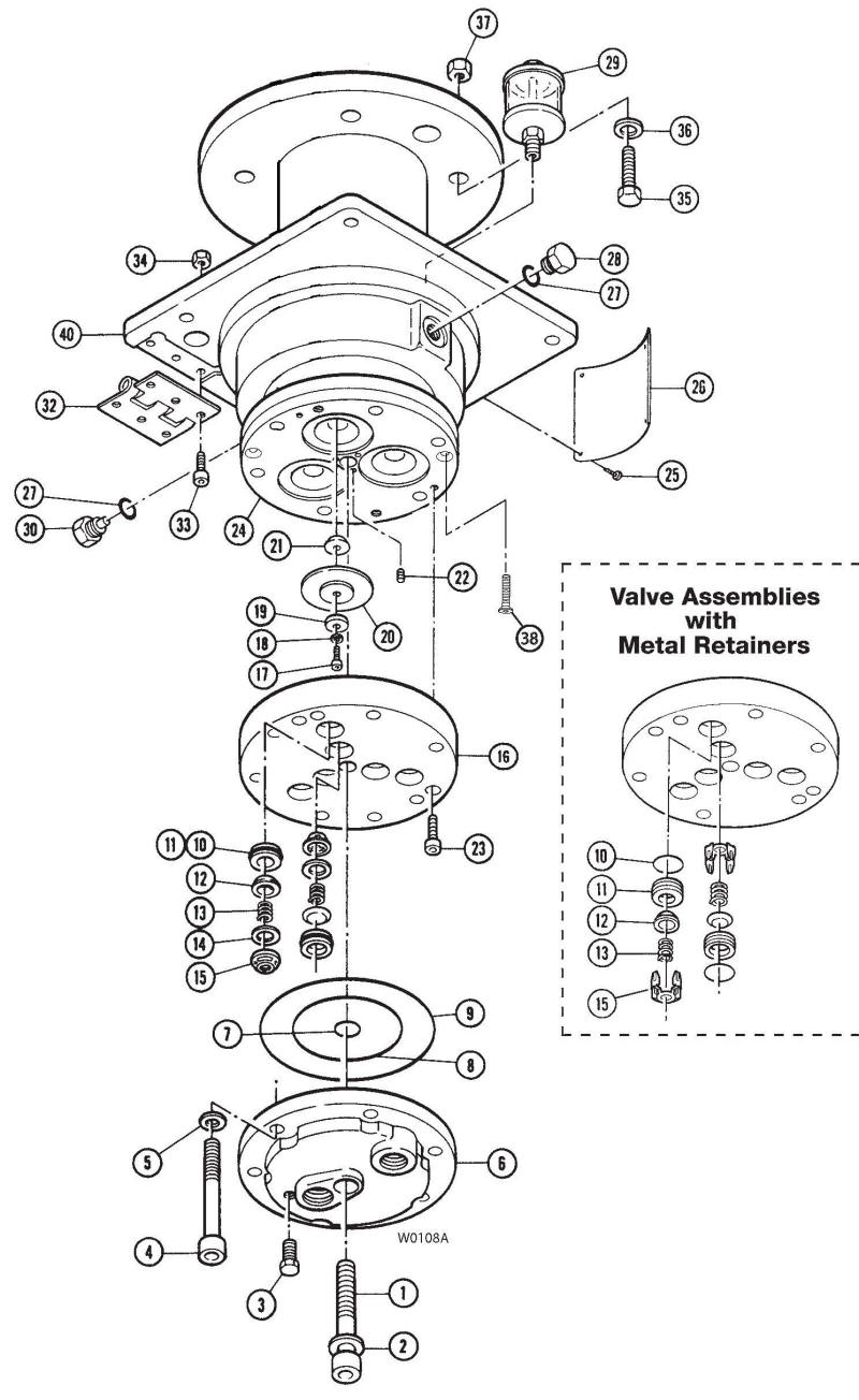 D12 Hydra-Cell Pro Fluid End Parts