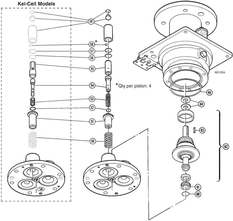 D12 Hydra-Cell Pro Hydraulic End Parts