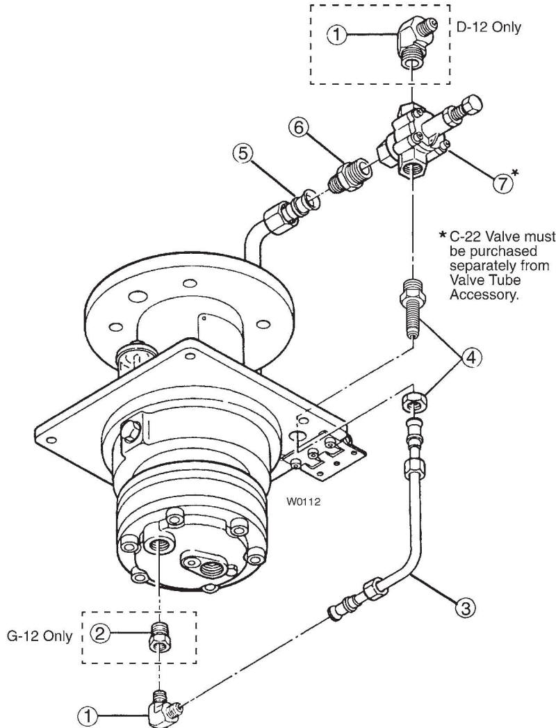 D12 Hydra-Cell Pro Valve Tube Accessory