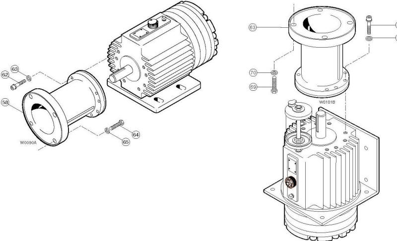 D15 Pump/Motor Adapter Parts List 1 D15 Pump/Motor Adapter Parts List 1