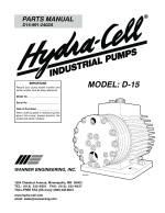 D15 coolant pump parts manual